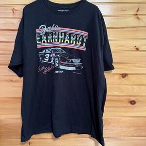 NASCAR Black Dale Earnhardt Graphic T-Shirt 2024 XXL